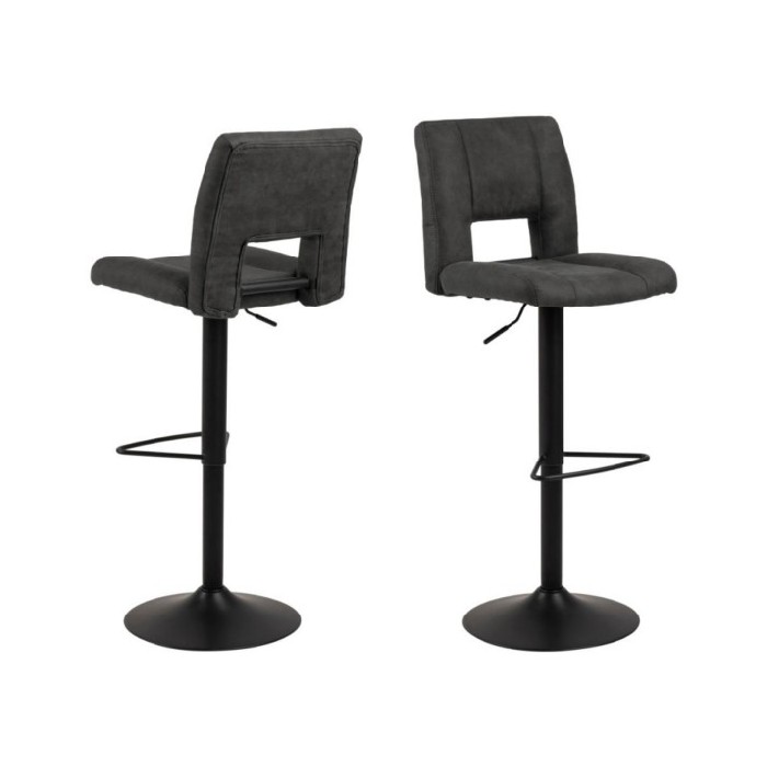 dining/dining-stools/sylvia-barstool-upholstered-in-preston-anthracite-96-microfibre-with-a-black-base