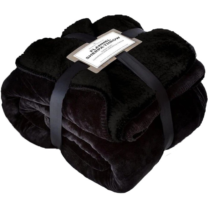 home-textiles/blankets-throws/flannel-sherpa-throw-200cm-x-240cm-black