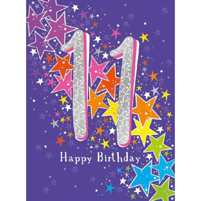 kids-and-stationery/stationery-cards/noel-tatt-11th-birthday-greeting-card