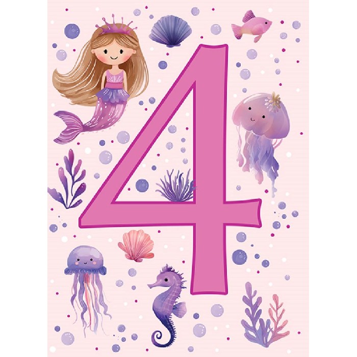 kids-and-stationery/stationery-cards/noel-tatt-4th-birthday-greeting-card