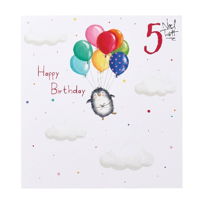 kids-and-stationery/stationery-cards/noel-tatt-5th-birthday-greeting-card