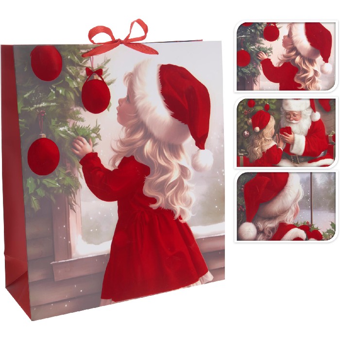 christmas/wrapping-paper-ribbons/christmas-gift-bag-girl-42cm-x-48cm-3-assorted