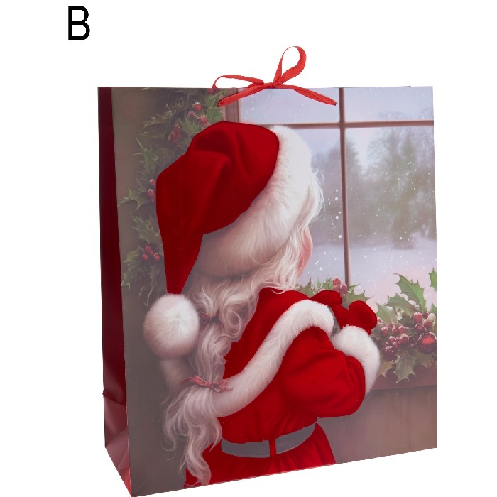 christmas/wrapping-paper-ribbons/christmas-gift-bag-girl-42cm-x-48cm-3-assorted