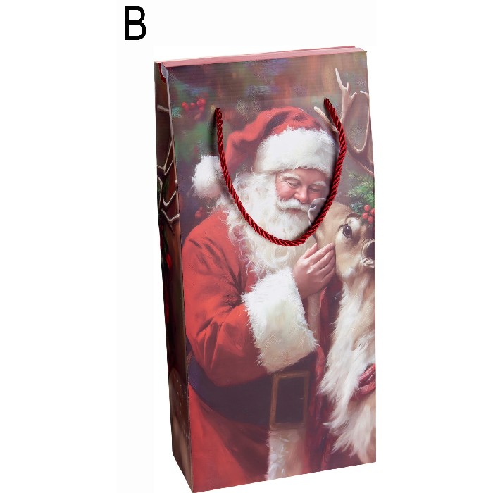 christmas/wrapping-paper-ribbons/christmas-bottle-gift-box-38cm-2-assorted