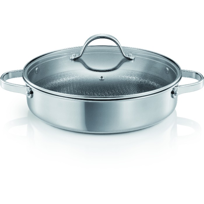 kitchenware/pots-lids-pans/tescoma-steelcraft-deep-pan-28cm-2-grips