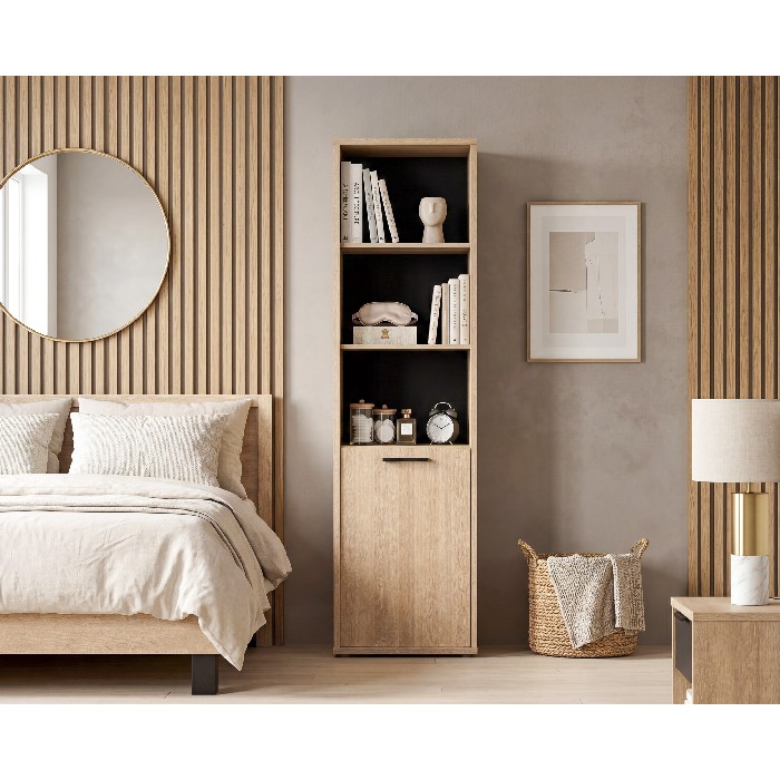 bedrooms/individual-pieces/tessa-tall-bookshelf-sand-oak-finish