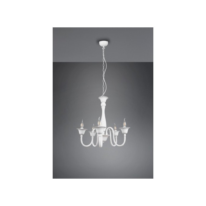lighting/chandelier-pendant-lighting/trio-chandelier-elsa-5xe14-white
