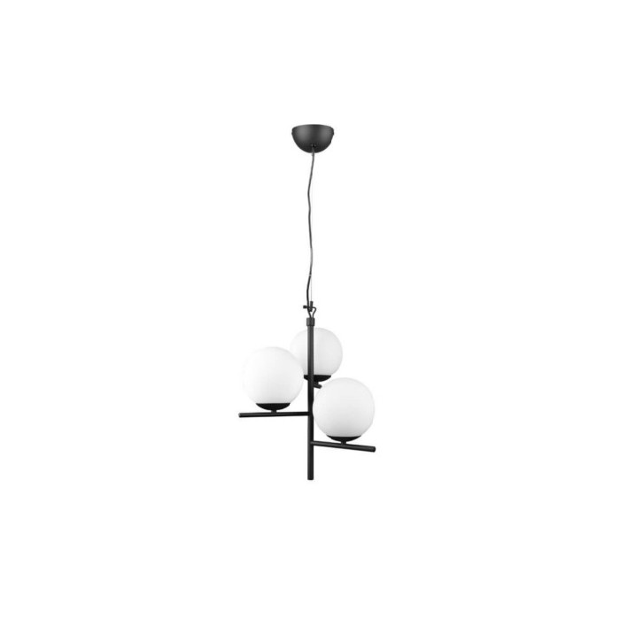 lighting/chandelier-pendant-lighting/trio-pendant-pure-3xe14-matt-blackopal-glass