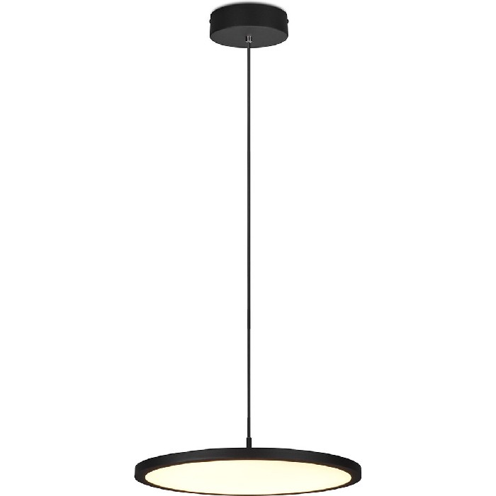 lighting/chandelier-pendant-lighting/trio-tray-pendant-1x-led-smd-29w-3000k-3550lm-black