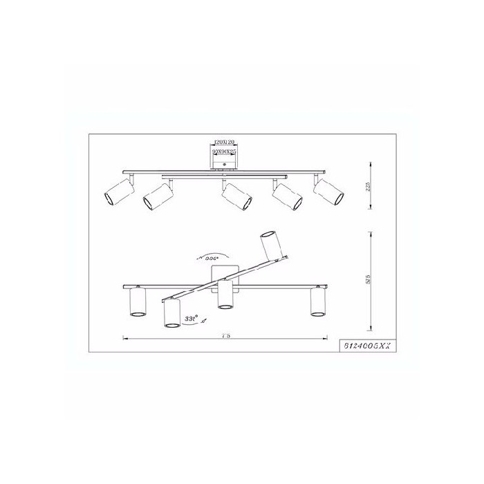 lighting/spotlights-recessed-lighting/trio-marley-ceiling-light-5xgu10-white