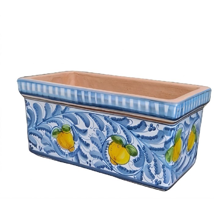 home-decor/indoor-pots-plant-stands/bristow-potteries-hand-painted-ceramic-trough-premium-60cm-x-26cm-3-assorted