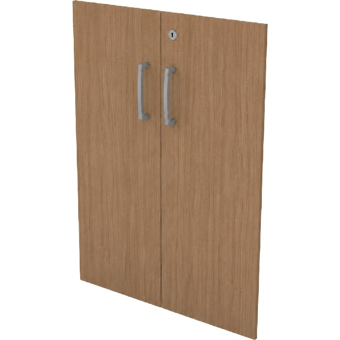 office/bookcases-cabinets/pair-of-doors-for-bookcase-light-walnut-90cm-x-h79-5cm