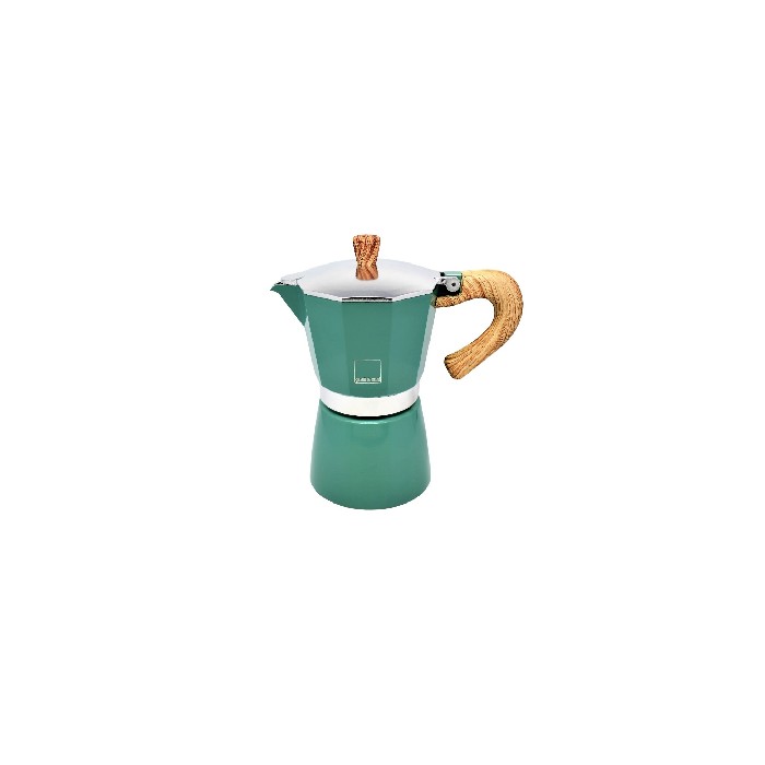 kitchenware/tea-coffee-accessories/gnali-zani-coffee-percolator-venezia-3cups-emerald-green