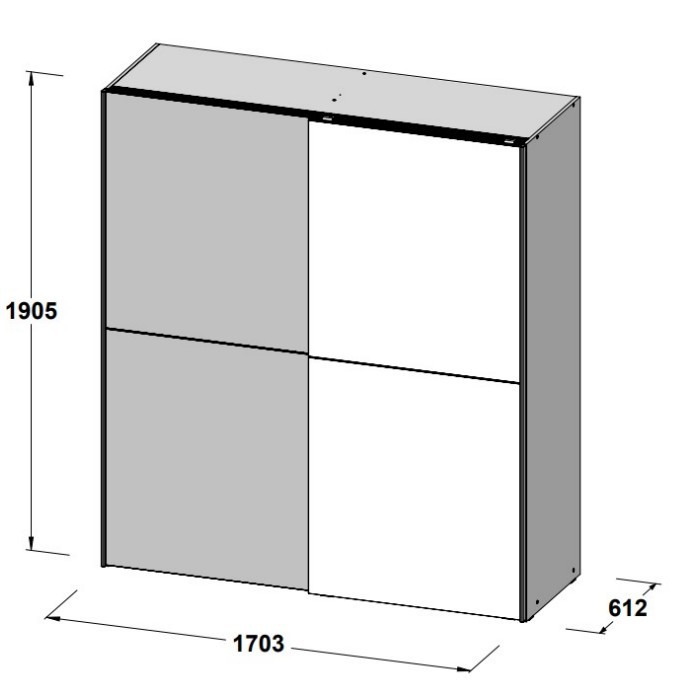 bedrooms/wardrobe-systems/promo-white-kiss-sliding-door-wardrobe-170w-191h-matt-white