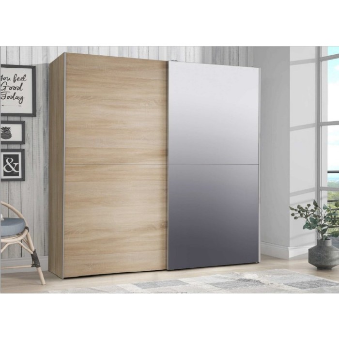 bedrooms/wardrobe-systems/promo-white-kiss-sliding-wardrobe-sonoma-oak