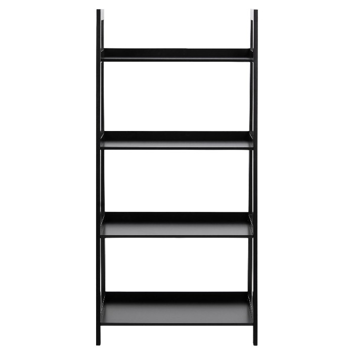 living/shelving-systems/wally-bookcase-with-4-shelves-finished-in-matt-black-lacquer
