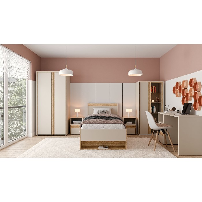 bedrooms/teen-bedrooms/wexlin-bed-frame-–-for-90cm-x-200cm-mattress-finished-in-sand-and-mauvella-oak