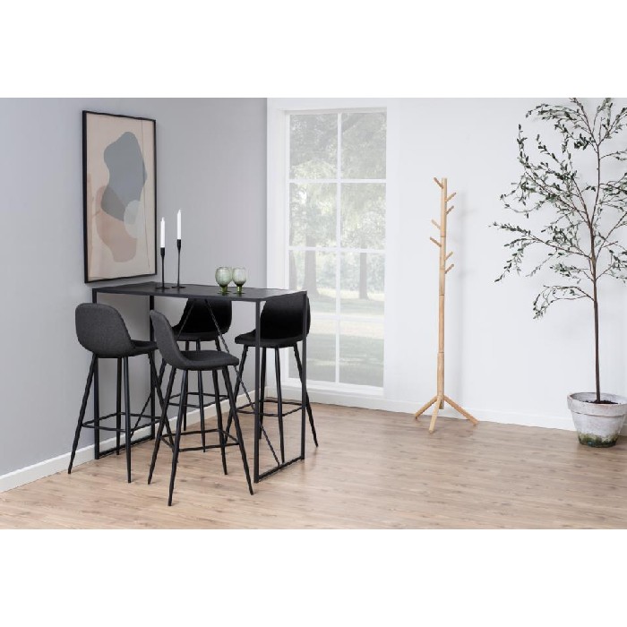 dining/dining-stools/wilma-bar-stool-upholstered-in-sawana-05-dark-grey-fabric-with-black-metal-structure