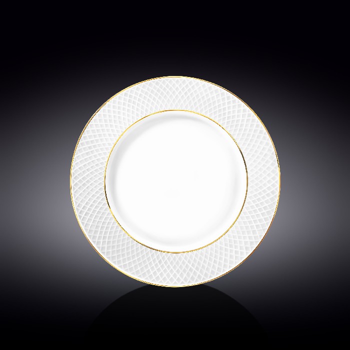 tableware/plates-bowls/wilmax-flat-rim-dinner-round-plate-with-gold-lines-wl-880102104a