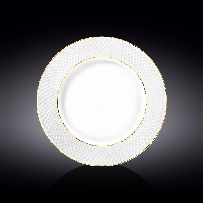 tableware/plates-bowls/wilmax-flat-rim-main-course-round-plate-with-gold-lines-wl-880102106a