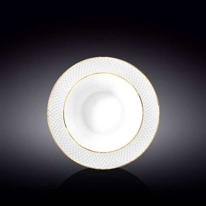 tableware/plates-bowls/wilmax-deep-rim-round-plate-with-gold-lines-wl-880102303a