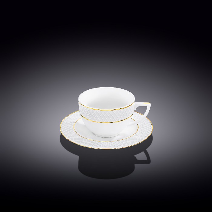 tableware/mugs-cups/wilmax-coffee-cup-saucer-with-gold-lines-wl-880102400ab