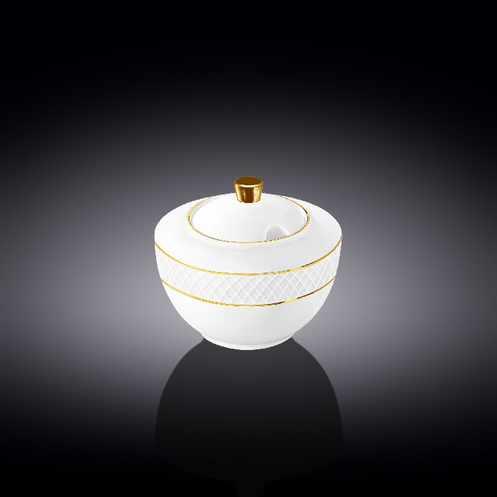 kitchenware/tea-coffee-accessories/wilmax-sugar-bowl-with-gold-lines-wl-880102470a