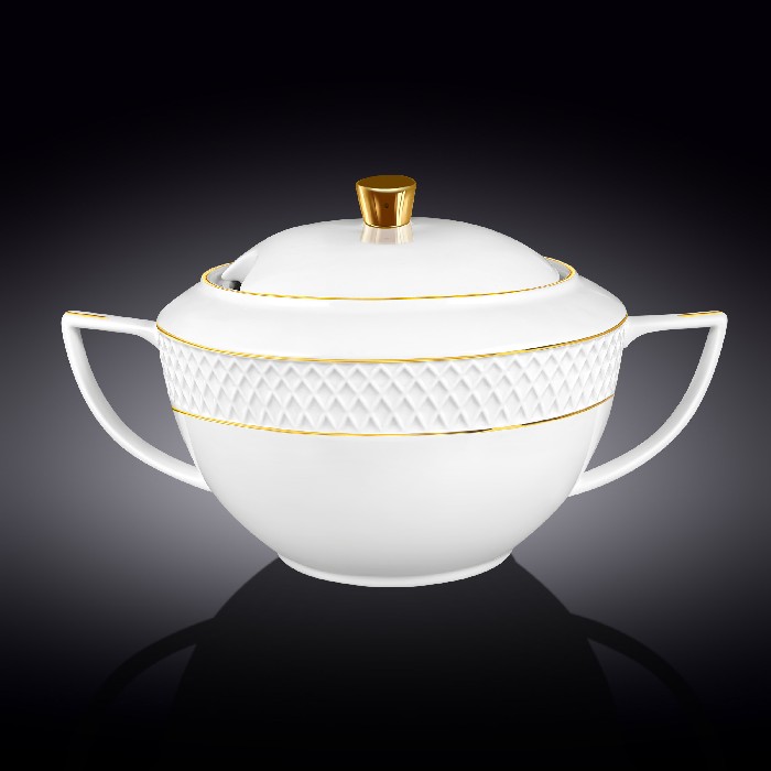 tableware/serveware/wilmax-tureen-with-gold-lines-wl-880102511a