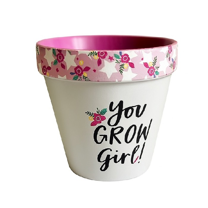 home-decor/indoor-pots-plant-stands/you-grow-girl-pot-white