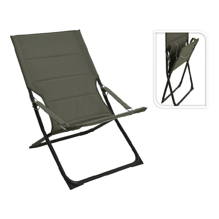 outdoor/chairs-deckchairs/folding-chair-with-pad-green