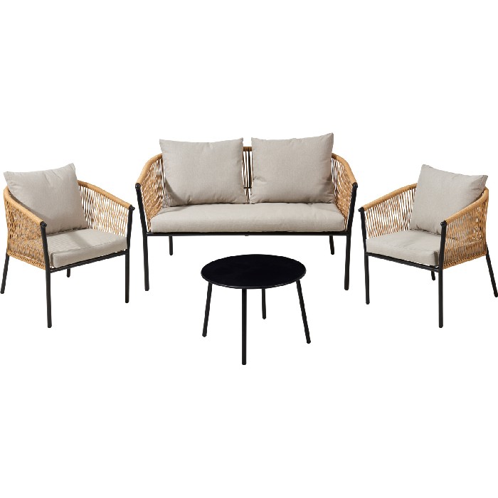 outdoor/sofas-sofa-sets/garden-sofa-set-4-pieces-with-cushions