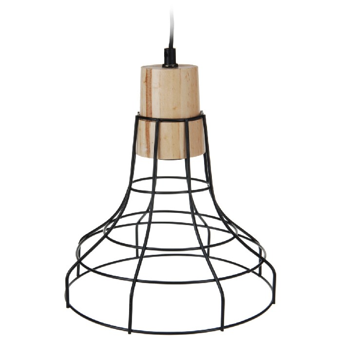 lighting/chandelier-pendant-lighting/hanging-lamp-25cm-black-e27