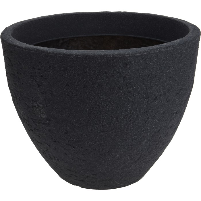 gardening/pots-planters-troughs/stone-flowerpot-diameter-40cm-x-h31cm-anthracite