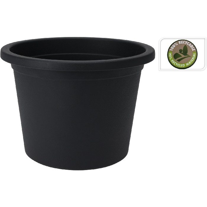 gardening/pots-planters-troughs/flowerpot-cilindro-dia-28cm-black