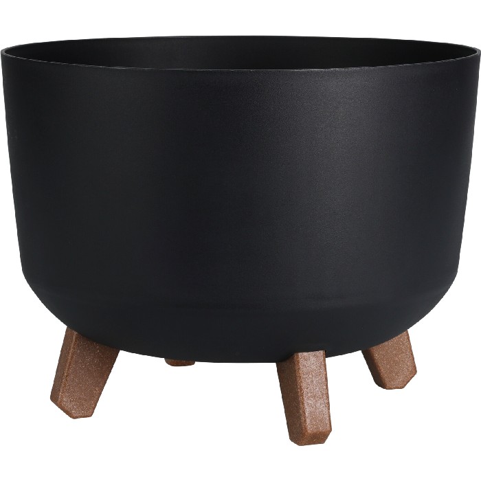 gardening/pots-planters-troughs/flower-pot-on-legs-29cm-x-29cm-x-h17cm-black