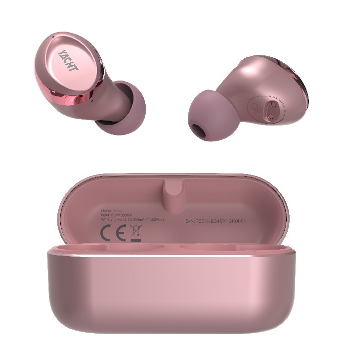 electronics/headphones-ear-pods/hifuture-yacht-true-wireless-qualcomm-earbuds-with-noise-cancelling-mic-rose-gold
