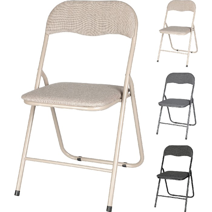 outdoor/deck-chairs-lounge-chairs/folding-chair-fabric-3-assorted-colours