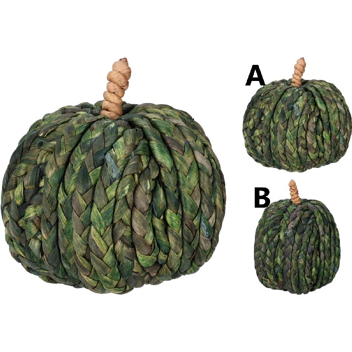 home-decor/decorative-ornaments/pumpkin-green-15cm-2-assorted-design