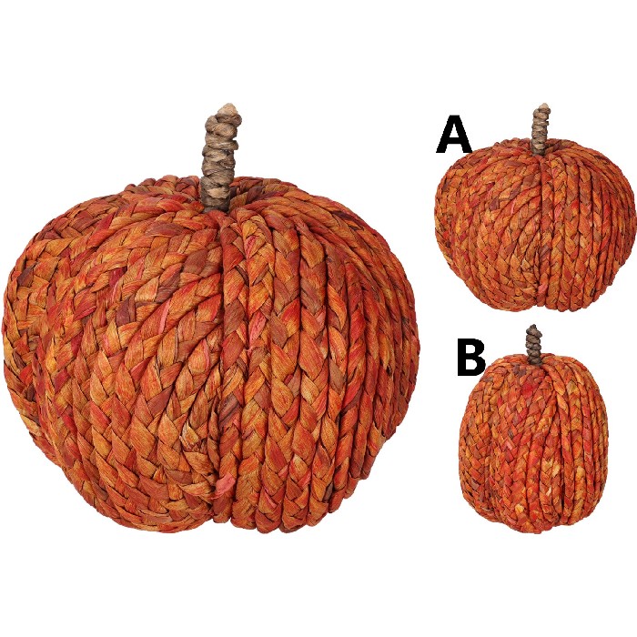 home-decor/decorative-ornaments/pumpkin-orange-20cm-2-assorted-design