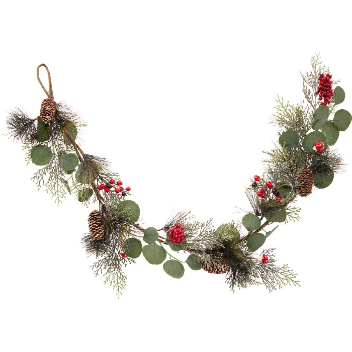 christmas/tinsel-garlands/christmas-mushroom-garland-130cm