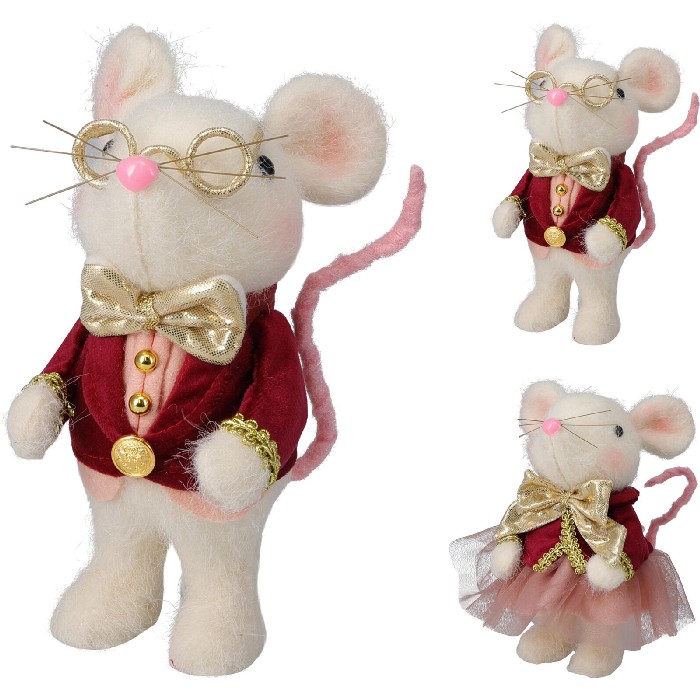 christmas/decorations/christmas-mouse-20cm-2-assorted-designs