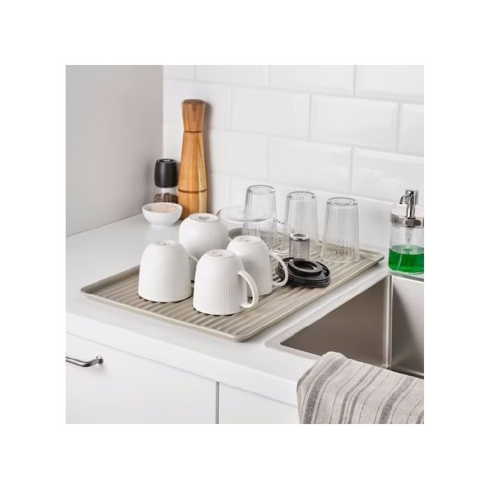 kitchenware/dish-drainers-accessories/ikea-valvardad-drainer-beigegalvanized-52x35cm