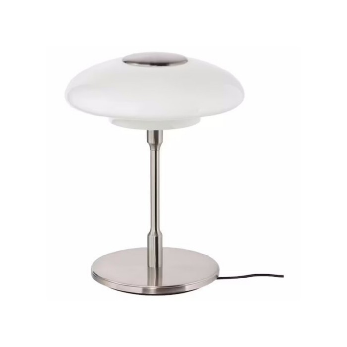 Ikea Tallbyn Table Lamp Nickel Platedopal White Glass40 Cm Table Lamps Lighting The Atrium