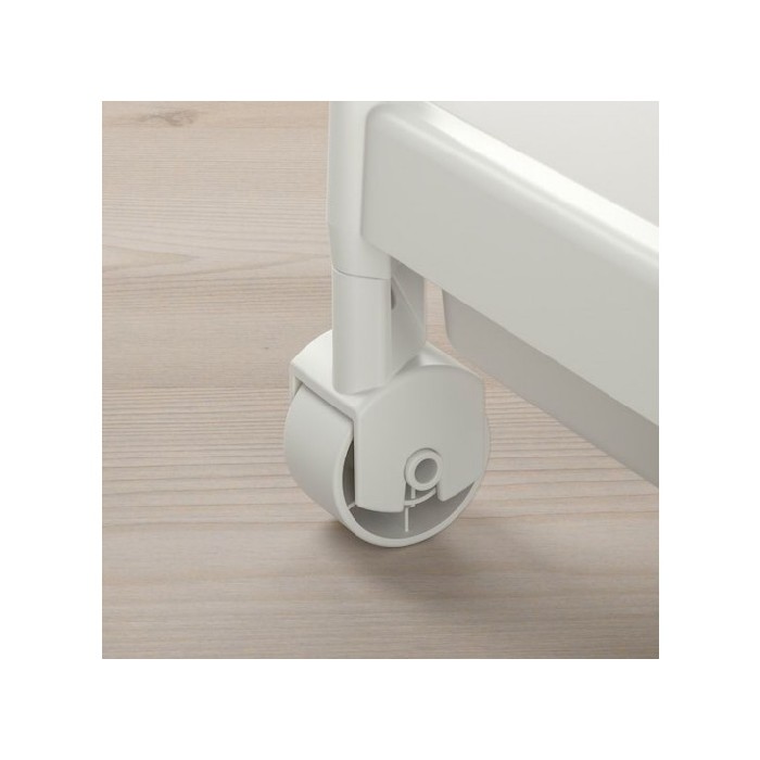 kitchenware/racks-holders-trollies/ikea-vesken-trolley-white-54x18x71cm