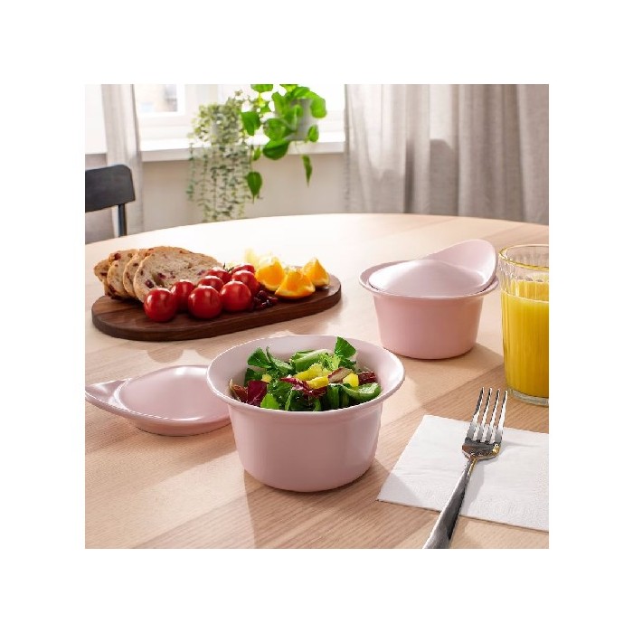 tableware/serveware/ikea-fargklar-ovenserving-dish-with-lid-matt-light-pink-02-l-set-of-2