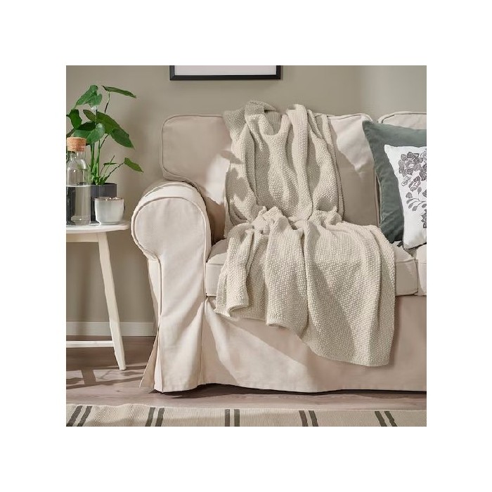 household-goods/blankets-throws/ikea-humlemott-throw-off-white-130cm-x-170cm