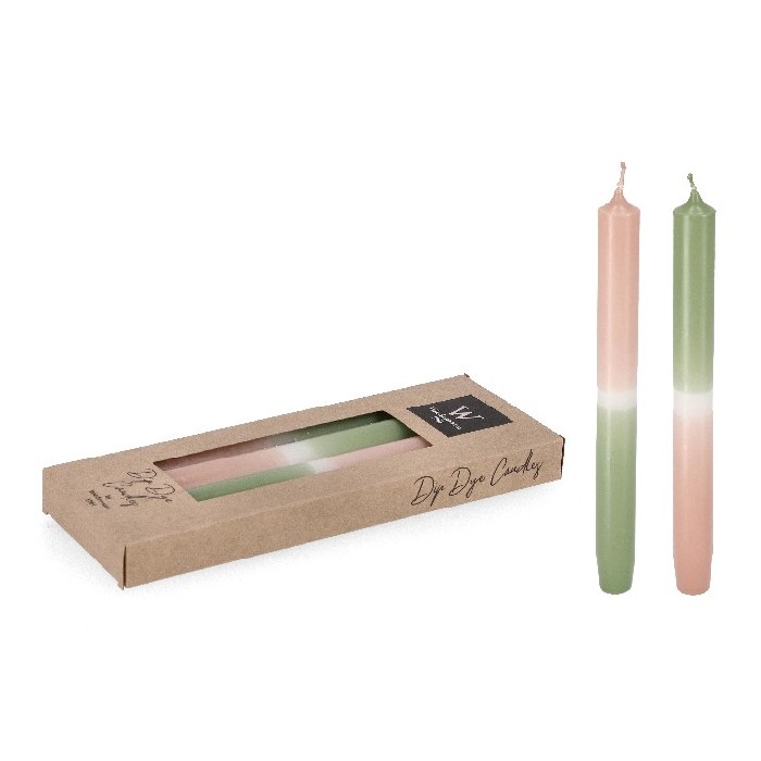 home-decor/candles-home-fragrance/bizzotto-set4-jolene-aloe-pink-conic-candle-25cm