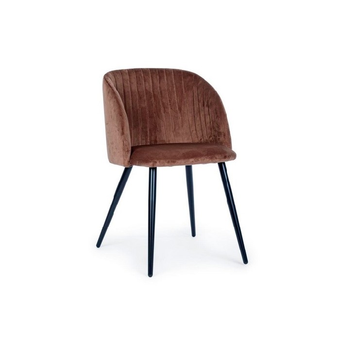 Queen Rust Velvet Chair Dining Chairs Dining The Atrium