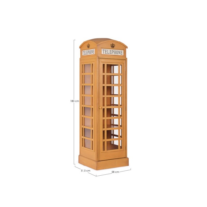 living/shelving-systems/bizzotto-bitter-cabin-bookcase-telephone-box