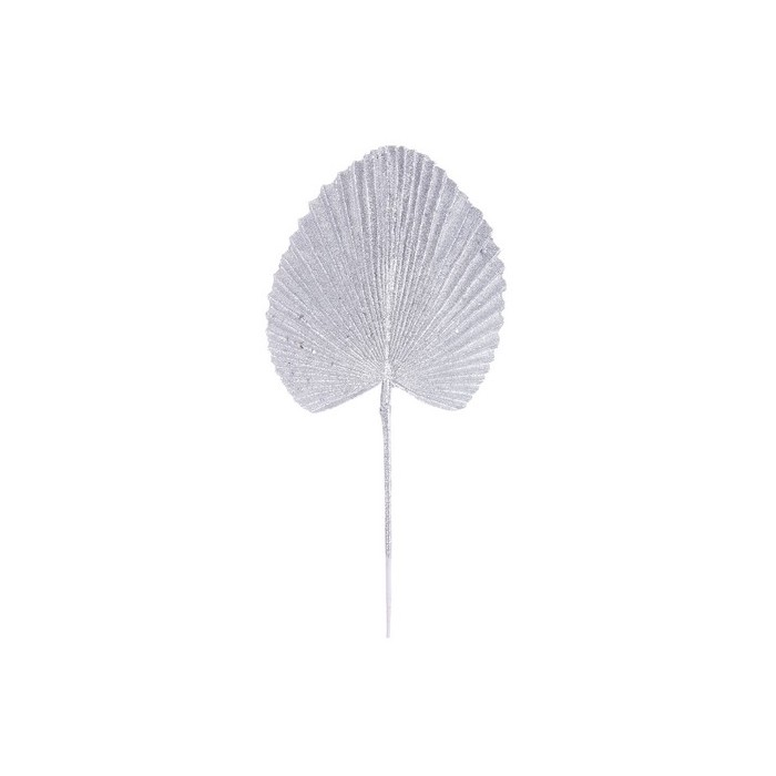 christmas/decorations/xmas-fan-silver-leaf-h52cm